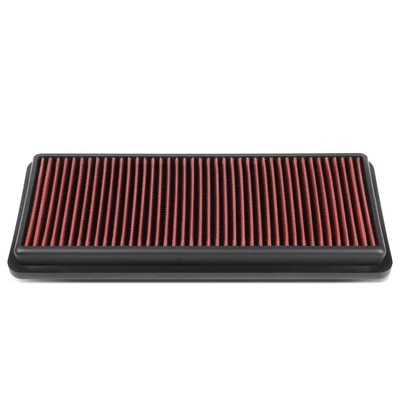 For 2016-2019 Mazda MX-5 / Fiat 124 1.4 Reusable Drop-In Panel Air Filter Red - Image 1 of 4