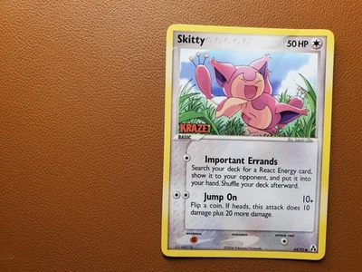 Skitty KRAZE Club 64/113 ex Legend Maker 2006 LP MP Bend Pokemon Card - Image 1 of 3