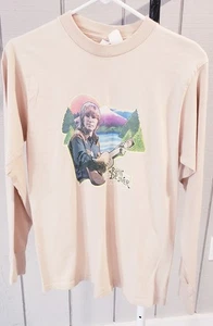 Vintage John Denver Concert Long Sleeve Shirt Size M Made In USA (NEW) - Picture 1 of 8