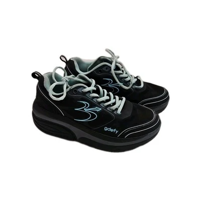 Zapatillas deportivas Gdefy Gravity Defyer Ion Platform Rocker negras verdes para mujer 7 1/2 Foto 1 de 4