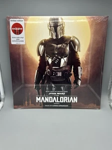 Star Wars The Mandalorian Bone Vinyl LP Target Limited Poster Ludwig Goransson - Imagen 1 de 4