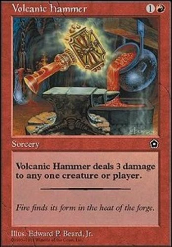 Volcanic Hammer - Portal Second Age # MTG Magic The Gathering - Image 1 of 1