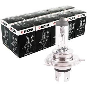 10x TECPO H4 GLÜHBIRNE 12V 60/55W GLÜH-LAMPE P43t AUTO-LAMPE KFZ BIRNE LAMPE - Bild 1 von 6
