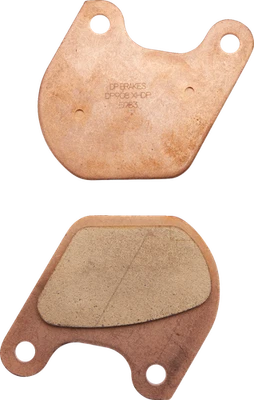 Pastillas de freno de metal sinterizado estándar DP Brakes DP908 80-83 Harley Tour Glide FLT Foto 1 de 2