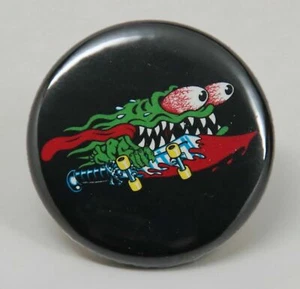Santa Cruz Skateboards Slasher Sword 1,25" Pin Button Pinback - Bild 1 von 3