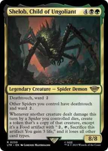 SHELOB, CHILD OF UNGOLINAT X 1 N/M THE LORD OF THE RINGS MAGIC THE GATHERING - Picture 1 of 1