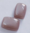 Chocolate Color Moonstone Cabochon Pair Far Size Pcs. 152 Cts Natural Gemstone