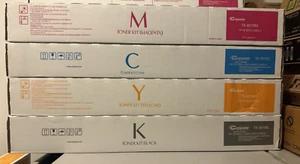 Genuine Kyocera TK-8519 CYMK Toner Set TASKalfa 5052ci/5053ci/6052ci/6053 OEM! - Photo 1/3