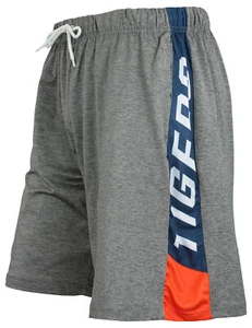 Zubaz MLB Herren Detroit Tigers tonalgrau Space Farbstoff mit einfarbigem Streifen kurz - Bild 1 von 7