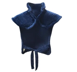 Heating Pad For Full Back, Shoulders, Neck •24" x 33"• Use Wet Or Dry - Navy.... - Picture 1 of 5