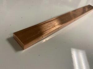 Copper 110 Flat Bar 3/8" x 1" x 36"-Long -- .375" x 1" Copper Bus Bar