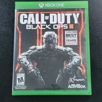 Call of Duty: Black Ops III Xbox One - Disc & Case, Tested, Working, Action FPS - Image 1 of 4