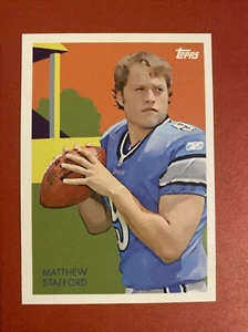 2009 Topps #37 Matthew Stafford Chicle Detroit Lions-Rookie - Picture 1 of 2