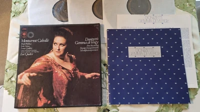 Donizetti: Gemma Di Vergy - Caballe, Eve Queler - 3xLP Box, 1977 CBS Quadro *NM - Image 1 of 4