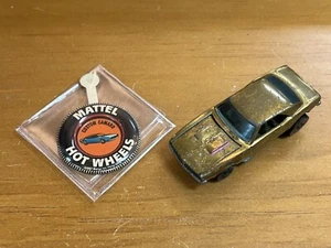 Hot Wheels Vintage 1968 Gold Custom Camaro With Button Lot - Picture 1 of 14