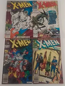 Uncanny X-Men Lot (4 Comics) - 228, 233, 235, & 236 Brood & Fall Of The Mutants - Bild 1 von 12