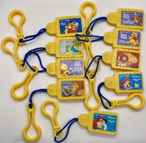 RARE Disney Tunes Kid Clips, Lot Of 9, Little Mermaid, Lion king, Winnie Pooh - Picture 1 of 2