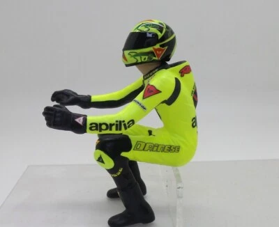 1/12 Figure Valentino Rossi Aprilia 125 European Champion 1995  no minichamps - Immagine 1 di 4
