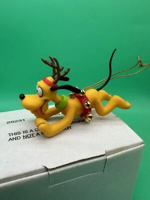 Vintage Disney Grolier Plutón Navidad Magic Holiday Ornamento con Caja Foto 1 de 4