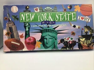 New York State In A Box Board Game By Late For The Sky 100% Complete - Picture 1 of 12
