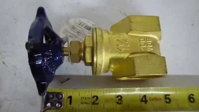 Homewerks 170-2-114-114 Brass Gate Valve 1-1/4" - Image 1 of 4