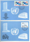 UNO Vereinte Nationen Genf Blaue Karten ´85 ( Lot 57)