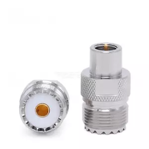 1X FME Male Plug TO UHF SO239 Female Jack RF Connector Converter Adapter - Picture 1 of 1