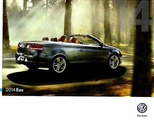 2014 VOLKSWAGEN VW EOS CONVERTIBLE—22 PAGE U.S. SALES BROCHURE—NEW - Picture 1 of 1
