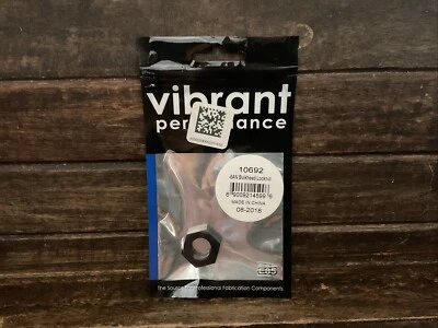 Vibrant Performance 10692 Bulkhead Locknut; Size: -6 AN - Image 1 of 2