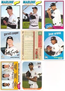 2018 Topps Archives Miami Marlins Master Team Set mit Snapshots Inserts (8) - Bild 1 von 1