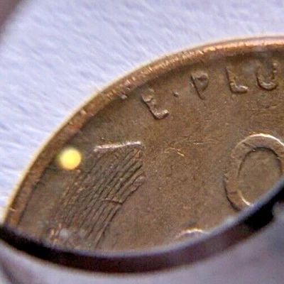 1951-D Lincoln 1c  ~ Obverse Lamination Peel on "E" in "E PLURIBUS" ~Deal~ H65 - Image 1 of 4