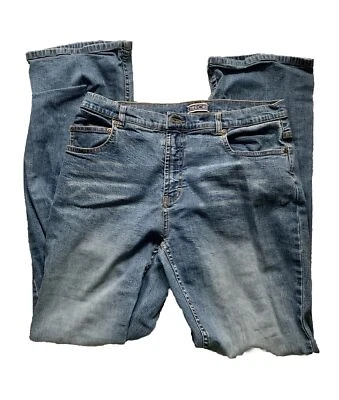 Retro 90sCherokee Straight Leg Flare Jeans Medium Blue  Jeans Size 14 30”W X 32” - Image 1 of 4