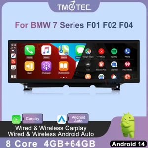 Estéreo de coche Android de 14,9" para BMW Serie 7 F01 F02 F04 CIC GPS Multimedia Carplay - Imagen 1 de 19