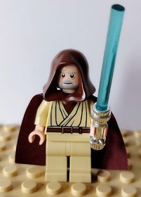 LEGO Star Wars Old Obi-Wan White Pupils + Double Lightsaber 7965 8092 NEW