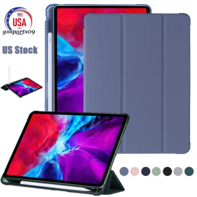 Smart Leather Flip Stand Case For iPad 9th 8th 7th 6th 5th Generation 10.2"/9.7" - Image 1 of 4