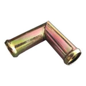 90 Degree Radiator Coolant Connector Hose L Pipe Tube - Picture 1 of 4