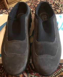 Candies Slip-on Graphite Half Pipe Suede Shoes 10 M NIB - Picture 1 of 3