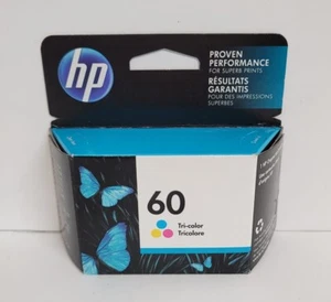 HP 60 Trójkolorowy oryginalny wkład atramentowy (CC643WN # 140) EXP maj 2023 - Zdjęcie 1 z 4