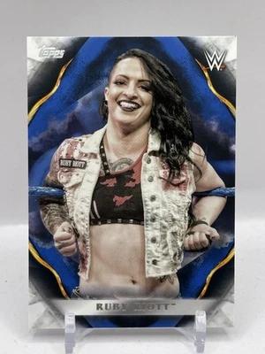 2019 Topps Undisputed WWE #58 Ruby Riott Blue 2/25 - Image 1 of 2