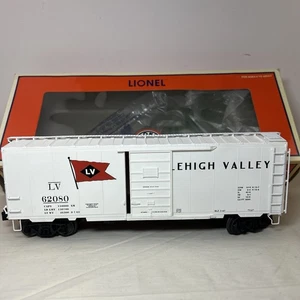 Lionel 6-27242 Lehigh Valley PS-1 Boxcar #62080 O Gauge White Mint In Box - Picture 1 of 13