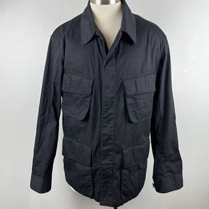 CLASSIC Uniqlo M Medium black M65 style lightweight cotton field jacket - Picture 1 of 7