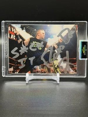 1999 Titan Sports Smack Down WWF WWE #9 The Road Dogg IP Autograph "S*ck It" - Image 1 of 3