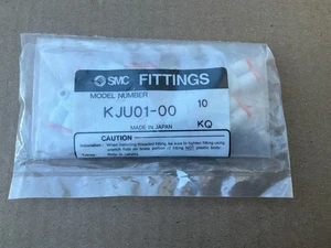 Lote de 10 SMC KJU01-00 Union "Y" 1/8 Tubo Nuevo Antiguo Stock - Imagen 1 de 3