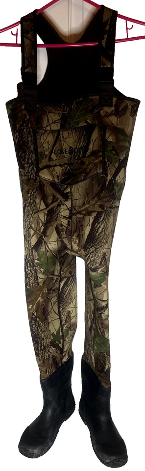 Cono Solitario Neopreno Vadeadores Patrones Camuflaje 300G Sie 8 9 Caza Pesca Pescador Peces Foto 1 de 4