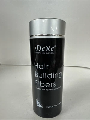 Dexe Hair Building Fibers 32g Black Thinning Hair Concealer New - Image 1 of 4