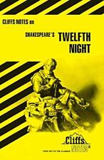 CliffsNotes on Shakespeare's Twelfth Night by Harper, J. L. Paperback Book The