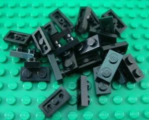 LEGO Lot of 25 Black 1x2 Building Plate Pieces - Picture 1 of 1