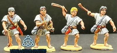 Juego de honderas romanas griegas pintadas antiguas para SAGA y otros juegos de guerra Foto 1 de 4