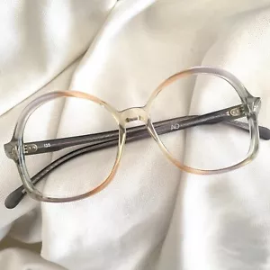 Vintage American Optical AO Eyeglasses Gray Frames Glasses 50 15 135 - Picture 1 of 9