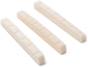 Capotasto in Vero Osso, Non Sbiancato, Scanalato, 42 Mm, per Chitarra Elettrica  - Foto 1 di 6